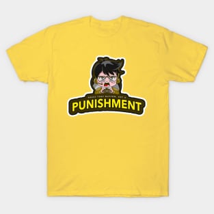 Press that button, get a Punishment T-Shirt